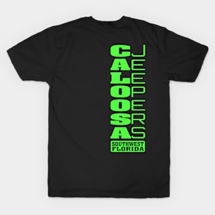 Lime Green Vertical Logo T-Shirt